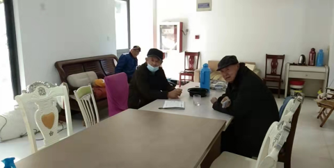 老年人终于有了自己的活动室