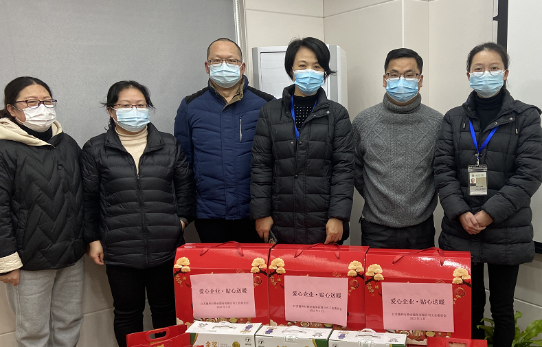 企业献爱心 捐赠暖人心