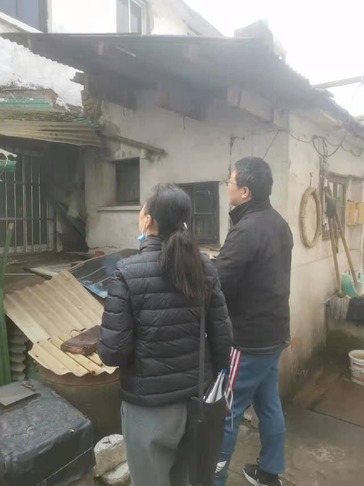 危房整治进行中
