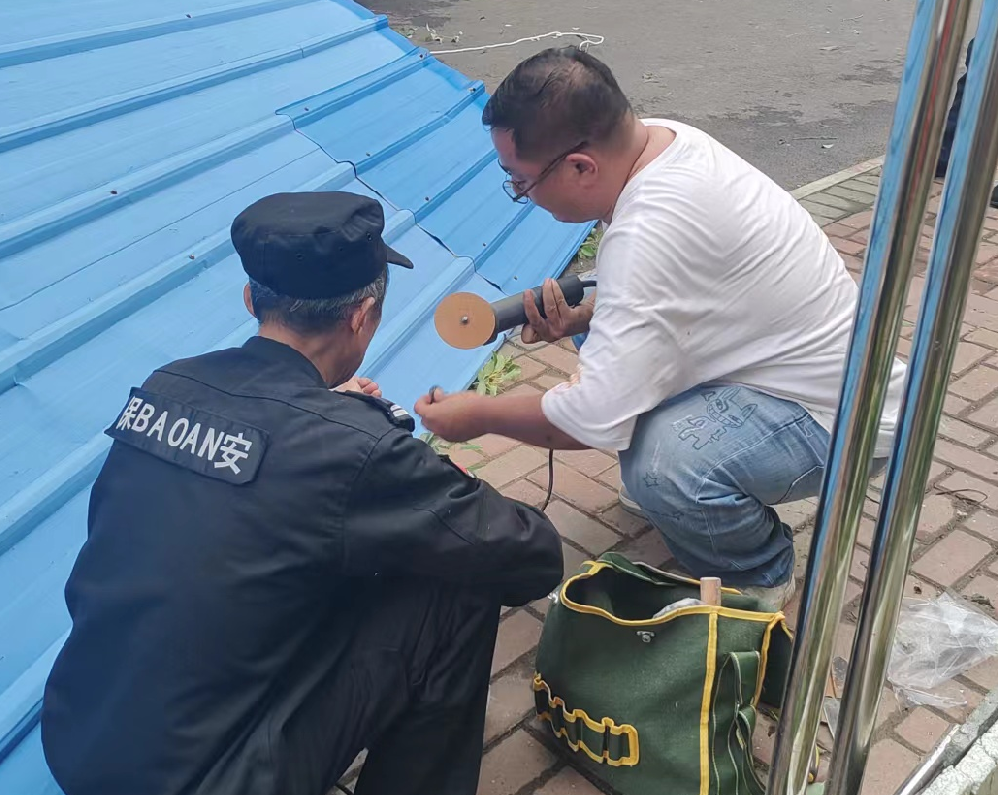 暴风雨后的险情排除