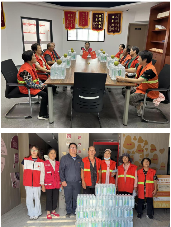 盛夏送清凉关怀暖人心